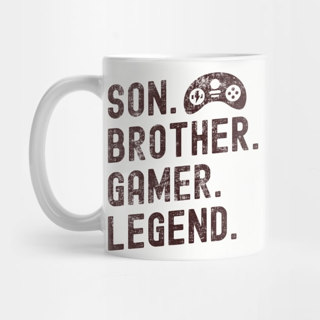 Son Brother Gamer Funny Video Games Lovers by ARTBYHM